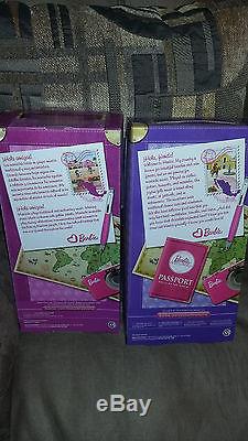Barbie Mariachi Mexico 2014 and Mexico 2012 Passport Dolls of the World New NRFB