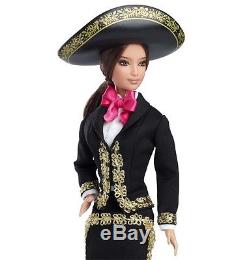 Barbie Mexico Mariachi Dolls of the World 2014 New NRFB