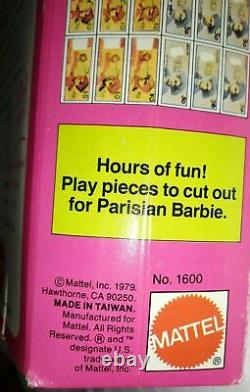 Barbie Parisian 1979 France Dolls Of The World New Vintage