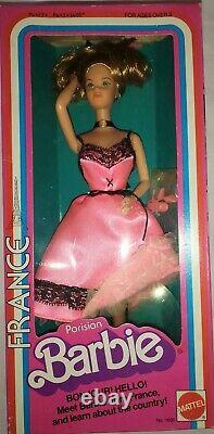 Barbie Parisian France 1979 Dolls Of The World Vintage New