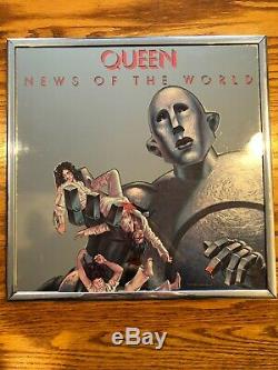 Barry Imhoff Queen News Of The World Mirror Cover Vintage Rock Collectable Mint