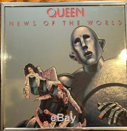 Barry Imhoff Queen News Of The World Mirror Cover Vintage Rock Collectable Mint