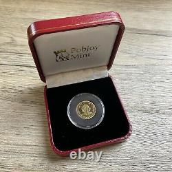 Brian May (Queen) News Of The World Gold (2017) Sixpence Pick Coin + Box -Rare