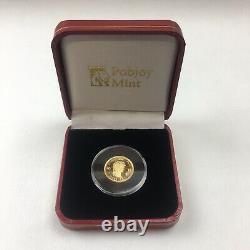 Brian May (Queen) News Of The World Gold (2017) Sixpence Pick Coin + Box -Rare