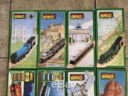 Brio Wooden Trains of the World Series Lot of 11! New! Thomas! Over 20 Years Old