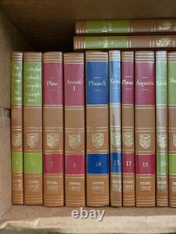 Britannica Great Books of The Western World 18-Volume Set. Some Brand New Sealed