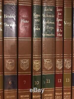 Britannica Great Books of The Western World 1978 Partial Set of 42 like new