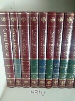 Britannica Great Books of the Western World 33 Vol 2nd Ed. 1990 NEW