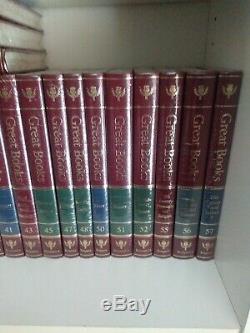 Britannica Great Books of the Western World 33 Vol 2nd Ed. 1990 NEW