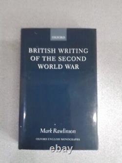 British Writing of the Second World War 9780198184560 Like New Ss447 Hard Back