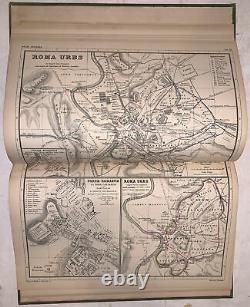 C. 1890, Atlas Antiquus, 12 Maps Of The Ancient World, Henry Kiepert, Folio