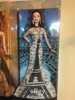 COLLECTORS Barbie Dolls of the World Landmark set New York Sydney London Paris