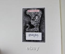 Clifford Ross THE WORLD OF EDWARD GOREY 1st ED withDJ SIGNED BY GOREY halloween