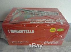 Coca-Cola aluminum mini bottles sealed box of the 2014 World Cup Brazil NEW