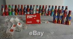 Coca-Cola aluminum mini bottles sealed box of the 2014 World Cup Brazil NEW