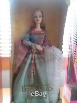 Collectible barbie dolls new. Barbie dolls of the world. Legend of ireland lot