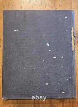 Cram's New Century Atlas of the World Indexed George F. Cram 1901 Cloth Bound