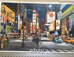 CrossRoads of the World Giclee Signed & #, Size 18x 27 H. Hargrove, NY City