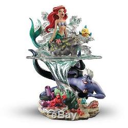 DISNEY THE LITTLE MERMAID Ariel PART OF HER WORLD Sculpture NEW