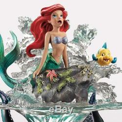 DISNEY THE LITTLE MERMAID Ariel PART OF HER WORLD Sculpture NEW