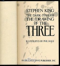 Dark Tower II Drawing of the Three Stephen King NEW + World Fantasy Award Mag