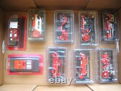 Del Prado Fire Engines of the World X 19 All New And Sealed in Original Blister