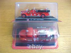 Del Prado Fire Engines of the World X 19 All New And Sealed in Original Blister