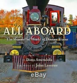 Disney Editions Deluxe All Aboard The Wonderful World of Disney Trains new