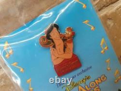 Disney Exclusive Aladdin Sing Along Pin 1993 Woolworths News of The World