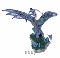 Disney Parks Pandora The World of Avatar Jake Riding Banshee Figurine New