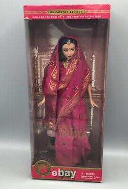 Dolls Of the World Princess of INDIA Barbie Doll New never opened Box Figure