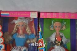 Dolls of the World Barbie Doll Russian Dutch German Irish Kenyan NIB NRFP Mattel