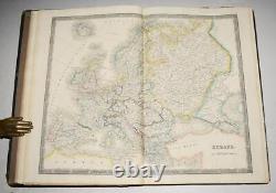 Dower Teesdale A New General Atlas of The World Boundaries Divisions1836 1st