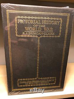 Easton Press PICTORIAL HISTORY OF THE WORLD WAR Deluxe Edition NEWith Sealed