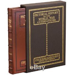 Easton Press PICTORIAL HISTORY OF THE WORLD WAR Deluxe Edition NEWith Sealed