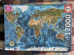 Educa 12000 piece jigsaw puzzle WONDERS OF THE WORLD NEW