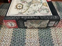 Educa 6000 piece jigsaw puzzle ANCIENT MAP OF THE WORLD NEW