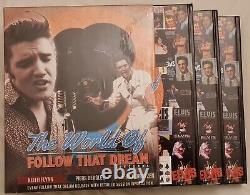 Elvis The World Of Follow That Dream 3 Volume Hardback Book Set Like New