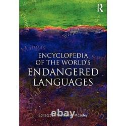 Encyclopedia of the World's Endangered Languages Paperback, 2010 NEW Christoph