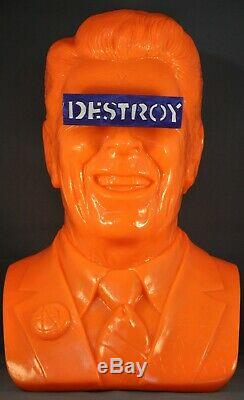 FRANK KOZIK The Gipper ORANGE Vinyl Bust Figure NEW 18 Ltd Ed of 50 World-Wide