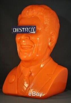 FRANK KOZIK The Gipper ORANGE Vinyl Bust Figure NEW 18 Ltd Ed of 50 World-Wide