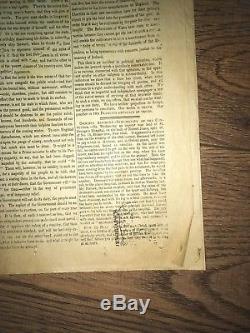 First Edition News Of The World 1843