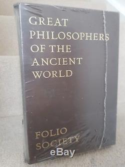 Folio Society Great Philosophers of the Ancient World 5-volume set leather NEW