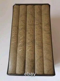 Folio Society Lost Cities Of The Ancient World 5 Volumes Slipcase New Sealed