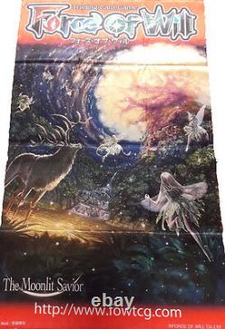 Force of Will FOW TCG A3 Yggdrasil the World Tree ORIGINAL WALL BANNER NEW