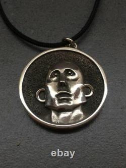 Frank The Robot Queen pendant handmade sterling silver 925 News of the World