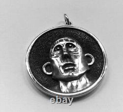 Frank the Robot Pendant sterling silver 925 Queen Brian May News Of The World