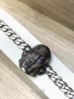 Frank the Robot bracelet sterling silver 925 Queen News of the World