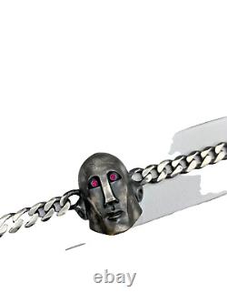 Frank the Robot bracelet sterling silver 925 Queen News of the World