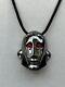 Frank The Robot Pendant Sterling Silver Black Rhodium 925 Queen News Ofthe World